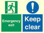 CB15415: Emergency exit keep clear