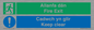 CB16437: Welsh English Bilingual Allanfa dân Cadwch yn glir / Fire exit Keep clear