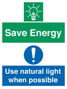 CC10643: Save Energy - Use natural light when possible