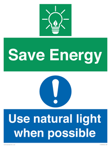 CC10643: Save Energy - Use natural light when possible