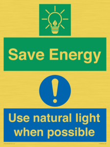 CC10643: Save Energy - Use natural light when possible
