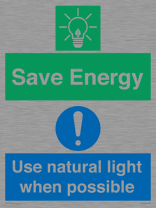 CC10643: Save Energy - Use natural light when possible