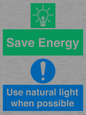 CC10643: Save Energy - Use natural light when possible