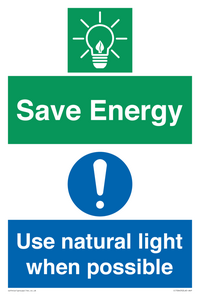 CC10643: Save Energy - Use natural light when possible