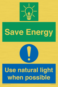 CC10643: Save Energy - Use natural light when possible