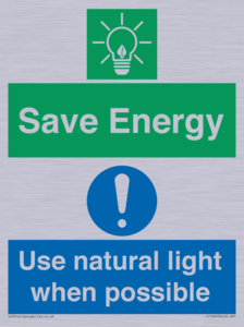 CC10643: Save Energy - Use natural light when possible