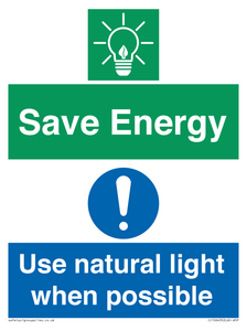 CC10643: Save Energy - Use natural light when possible