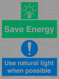 CC10643: Save Energy - Use natural light when possible