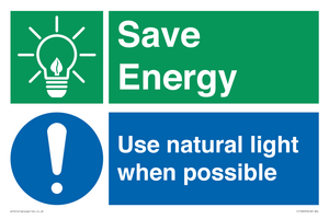 CC10643: Save Energy - Use natural light when possible