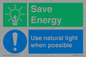 CC10643: Save Energy - Use natural light when possible