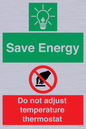 CC10648: Save Energy - Do not adjust temperature thermostat
