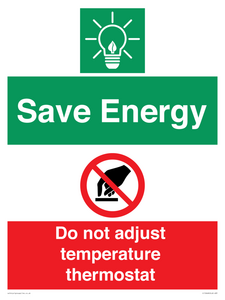 CC10648: Save Energy - Do not adjust temperature thermostat