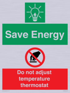 CC10648: Save Energy - Do not adjust temperature thermostat