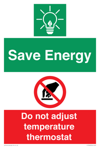 CC10648: Save Energy - Do not adjust temperature thermostat