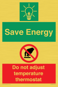 CC10648: Save Energy - Do not adjust temperature thermostat