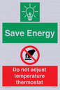 CC10648: Save Energy - Do not adjust temperature thermostat