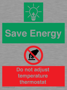 CC10648: Save Energy - Do not adjust temperature thermostat