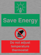 CC10648: Save Energy - Do not adjust temperature thermostat