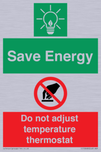 CC10648: Save Energy - Do not adjust temperature thermostat