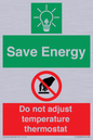 CC10648: Save Energy - Do not adjust temperature thermostat