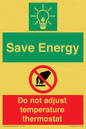 CC10648: Save Energy - Do not adjust temperature thermostat