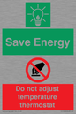 CC10648: Save Energy - Do not adjust temperature thermostat