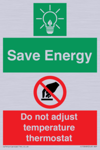 CC10648: Save Energy - Do not adjust temperature thermostat