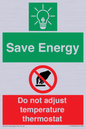 CC10648: Save Energy - Do not adjust temperature thermostat