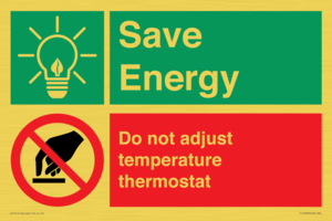 CC10648: Save Energy - Do not adjust temperature thermostat