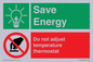 CC10648: Save Energy - Do not adjust temperature thermostat