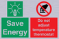 CC10648: Save Energy - Do not adjust temperature thermostat