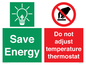CC10648: Save Energy - Do not adjust temperature thermostat