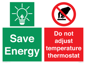 CC10648: Save Energy - Do not adjust temperature thermostat
