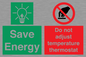 CC10648: Save Energy - Do not adjust temperature thermostat