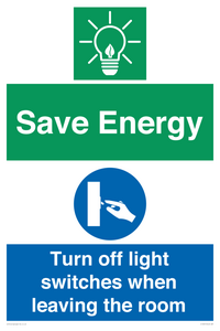 CC10651: Save Energy - Turn off light switches when leaving the room