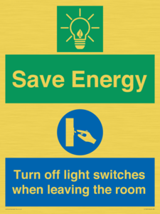 CC10651: Save Energy - Turn off light switches when leaving the room