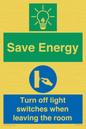 CC10651: Save Energy - Turn off light switches when leaving the room