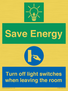 CC10651: Save Energy - Turn off light switches when leaving the room