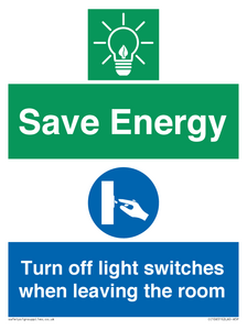 CC10651: Save Energy - Turn off light switches when leaving the room