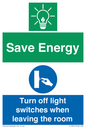 CC10651: Save Energy - Turn off light switches when leaving the room