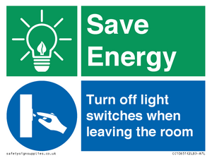 CC10651: Save Energy - Turn off light switches when leaving the room