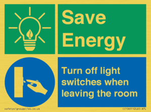 CC10651: Save Energy - Turn off light switches when leaving the room