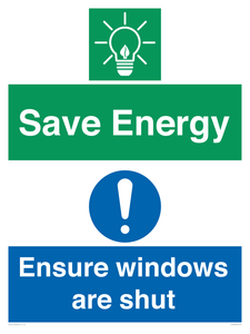 CC10656: Save Energy - Ensure windows are shut