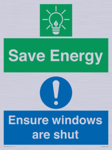 CC10656: Save Energy - Ensure windows are shut