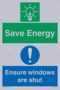 CC10656: Save Energy - Ensure windows are shut