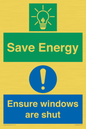 CC10656: Save Energy - Ensure windows are shut