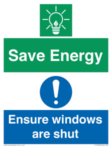 CC10656: Save Energy - Ensure windows are shut
