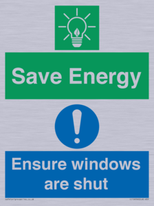 CC10656: Save Energy - Ensure windows are shut