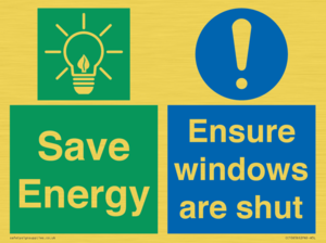 CC10656: Save Energy - Ensure windows are shut