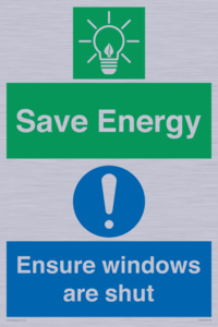 CC10685: Save energy. Ensure windows are shut